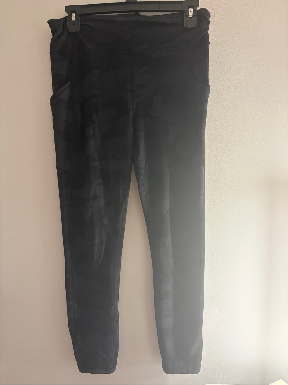 lululemon athletica Black Subtle Camo Leggings